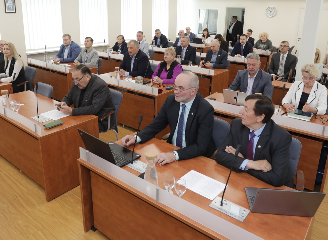 Posėdžiavo Ukmergės rajono savivaldybės taryba