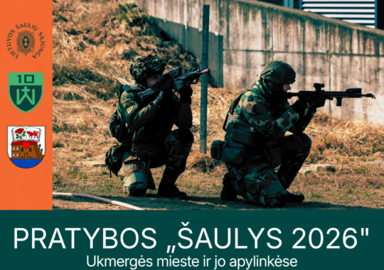 Ukmergės mieste ir jo apylinkėse vyks...
