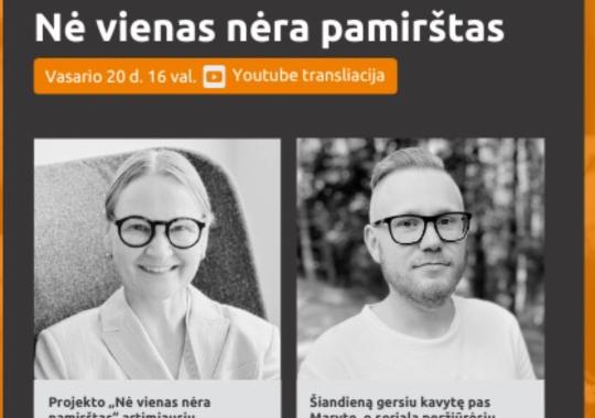 Skelbiamas 2025 metų priemonės „Stiprinti bendruomeninę veiklą...