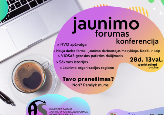 Kviečiame dalyvauti jaunimo forume