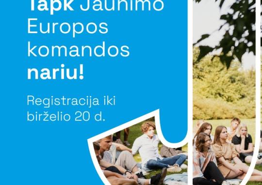 Prasideda naujų Jaunimo Europos...