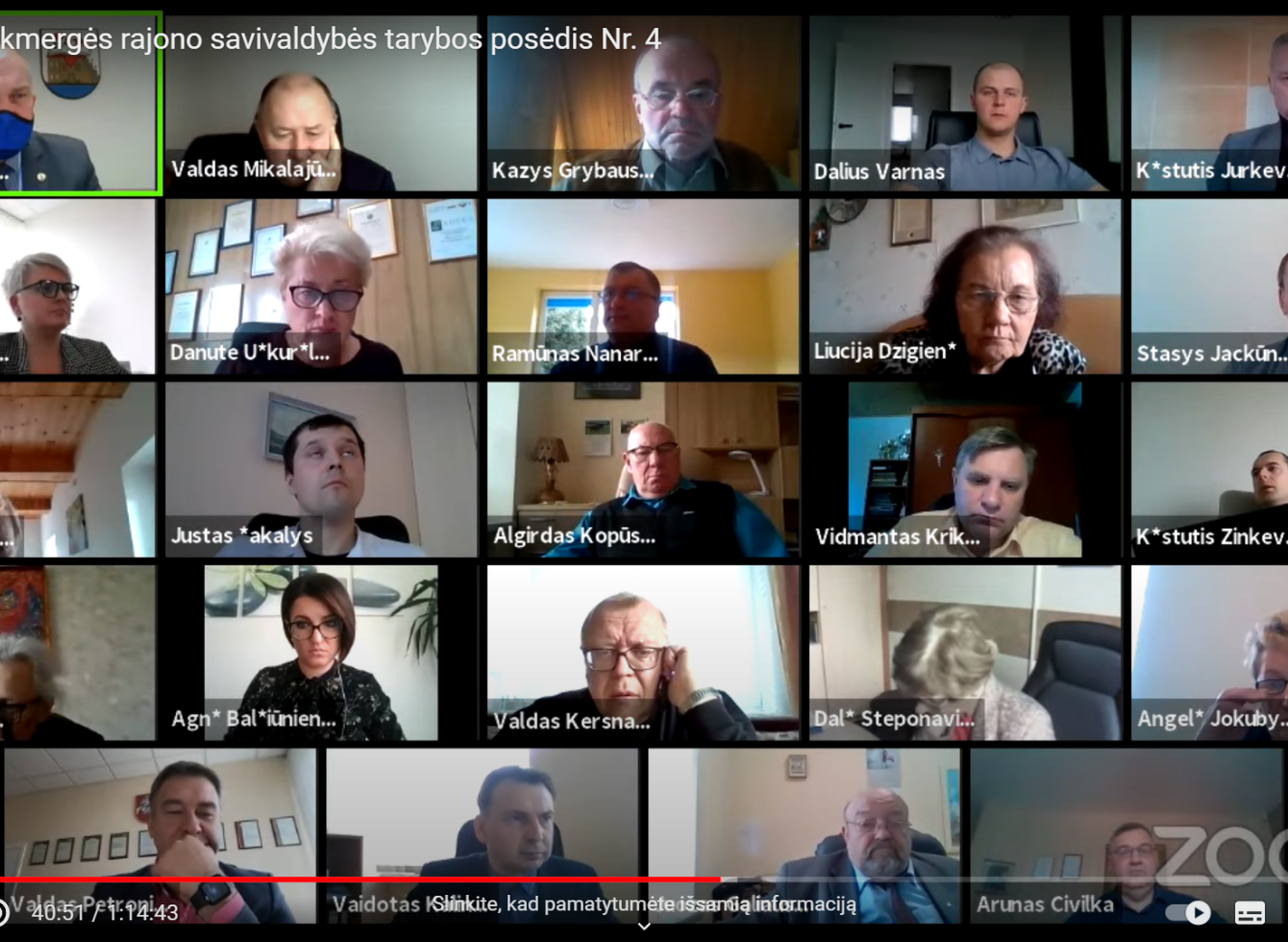4-asis Ukmergės rajono savivaldybės tarybos posėdis