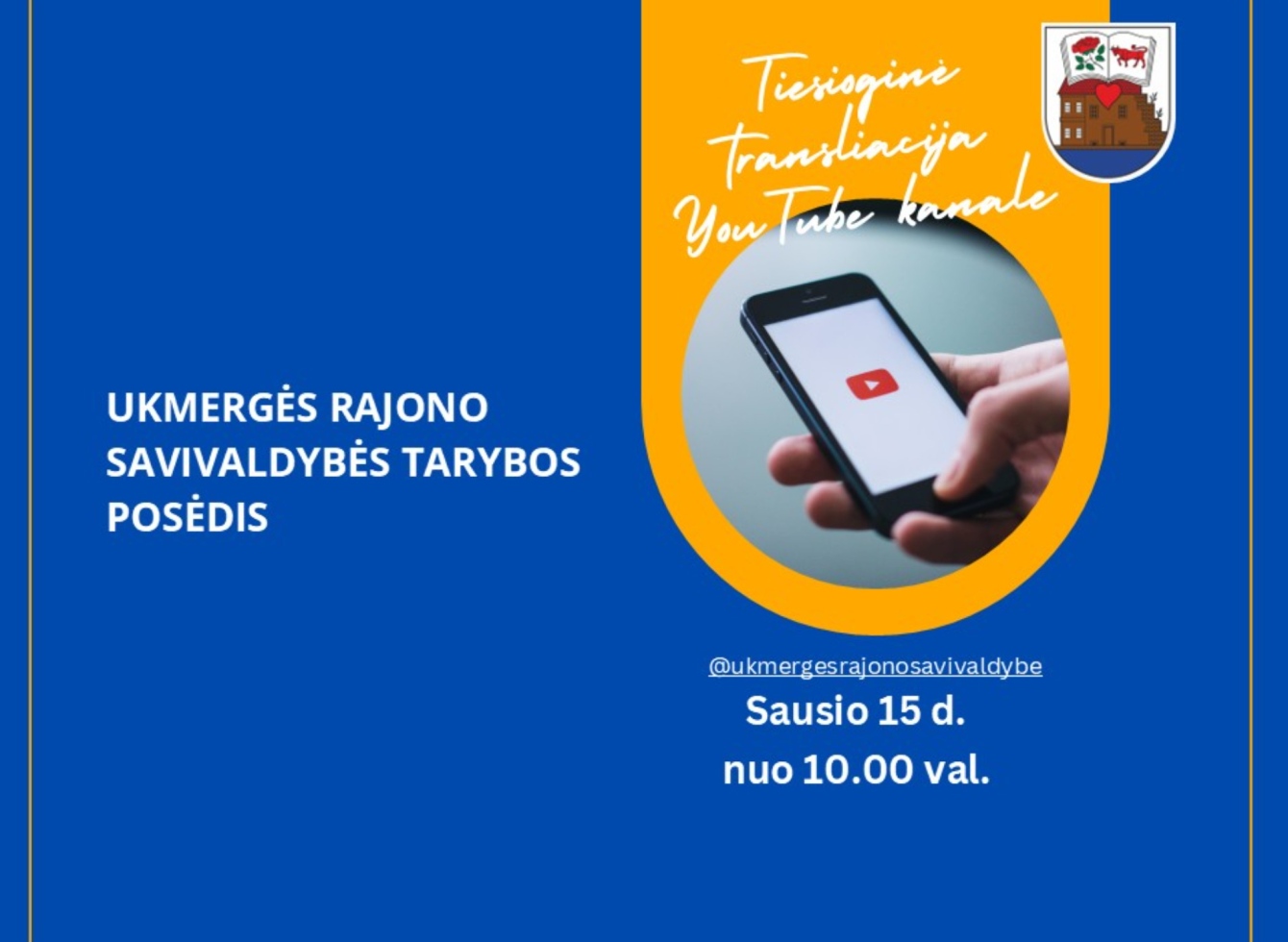 Ukmergės rajono savivaldybės Tarybos posėdis