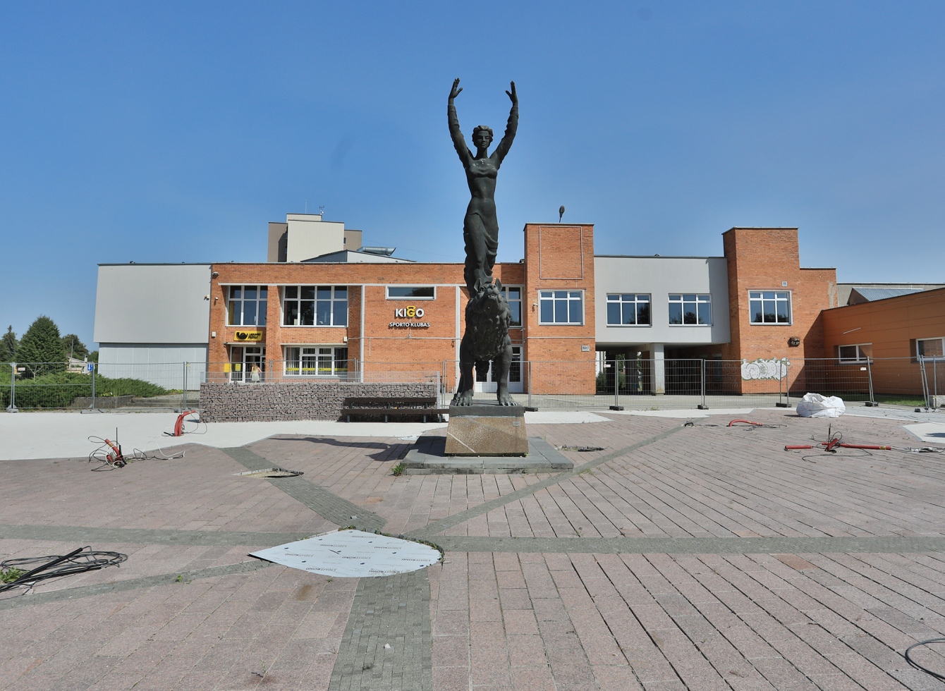 Vilniaus gatvės skvere planuojama darbus pabaigti dar šiais metais