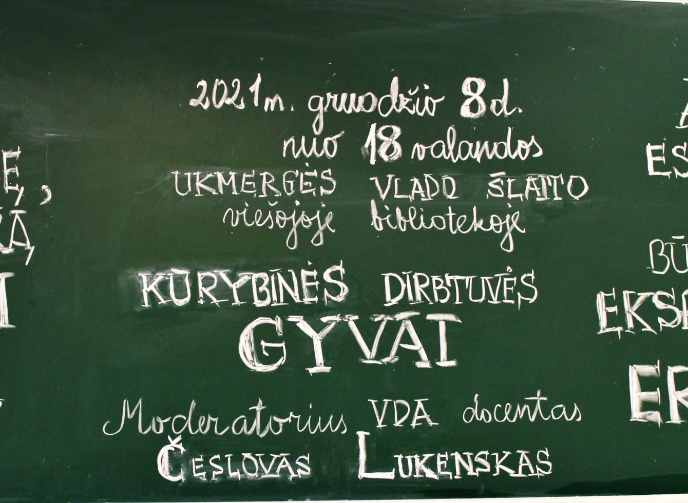 Apie Ukmergę, atvirą menui miestą