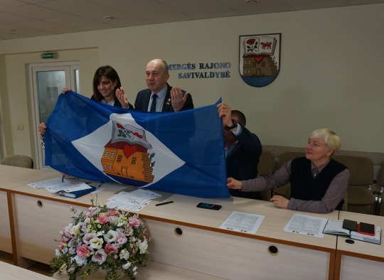 Representatives of Ukmergė district municipality