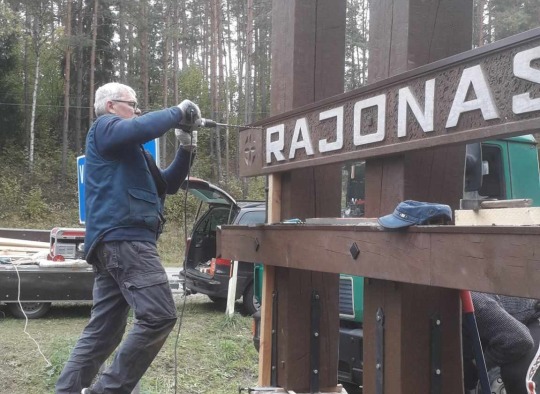 Ukmergės rajono riboženklis ir tautodailininkas Stanislovas Zinkevičius