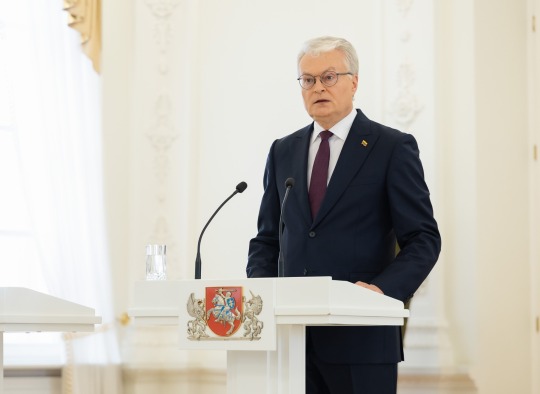 Apdovanojimų akimirka