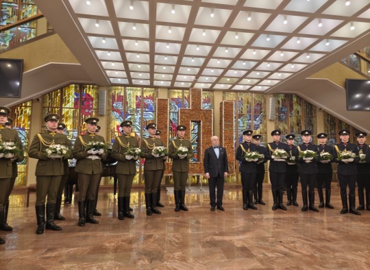 Lietuvos Respublikos Seime vyko tradicinė gėlių perdavimo ceremonija