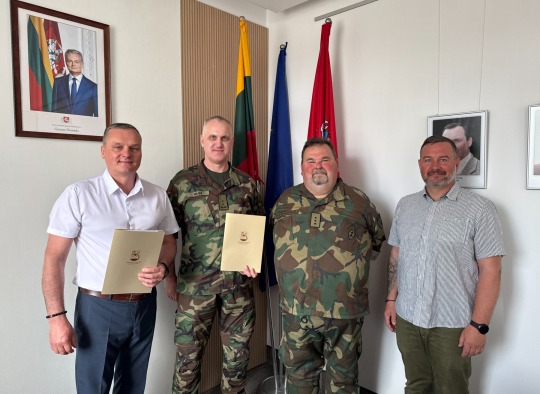 Ukmergė stiprina partnerystę su Lietuvos šaulių sąjunga