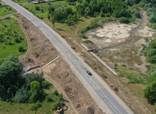Remontuojama Vilkmergėlės upelio užtvanka