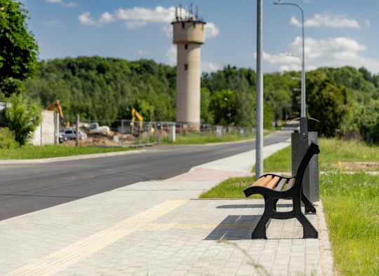 Ukmergėje atidaryta rekonstruota Vaitkuškio gatvė