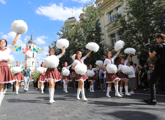 Ukmergiškiai dalyvavo Lietuvos dainų šventės dalyvių eitynėse