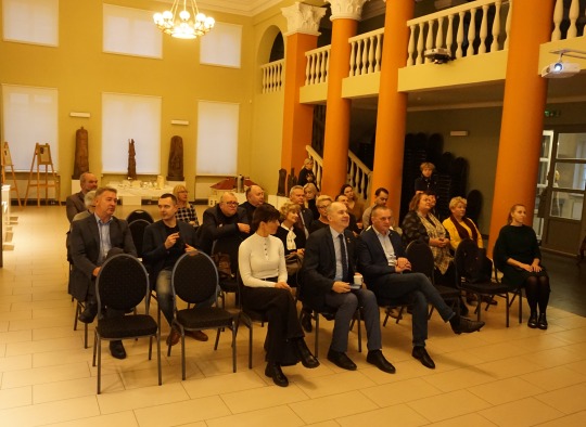 Posėdžio dalyviai Ukmergės kraštotyros muziejuje