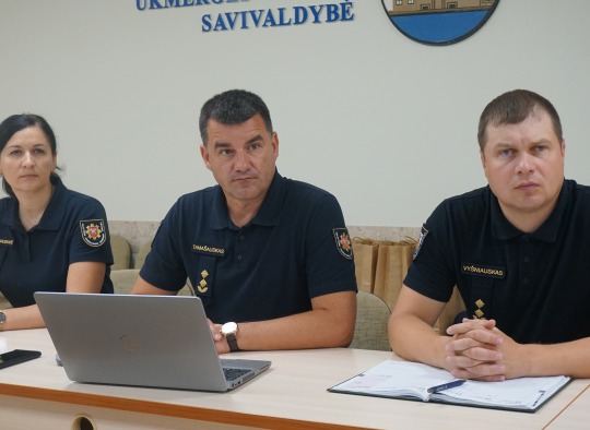 Susitikimo akimirkos
