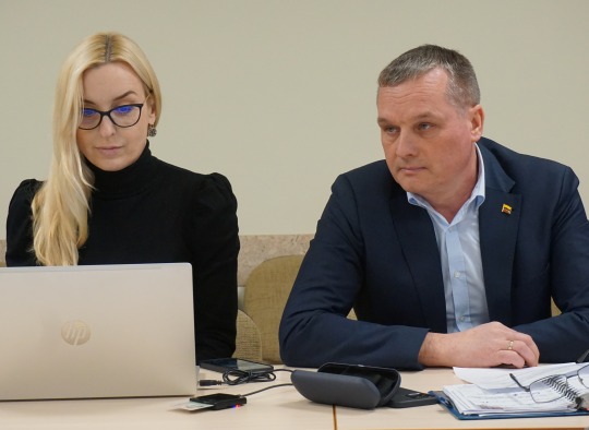 Kolegijos posėdžio akimirkos