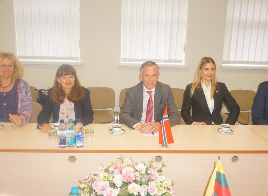 Guests in Ukmergė district municipality