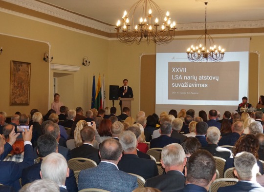 27-ame LSA suvažiavime dalyvavo 130 delegatų iš 58 šalies savivaldybių.