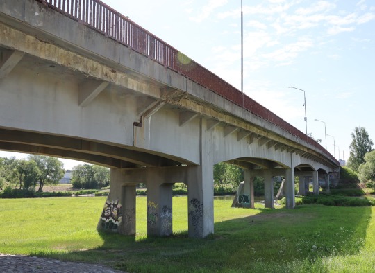 Pagrindinis tiltas per Šventąją Ukmergėje