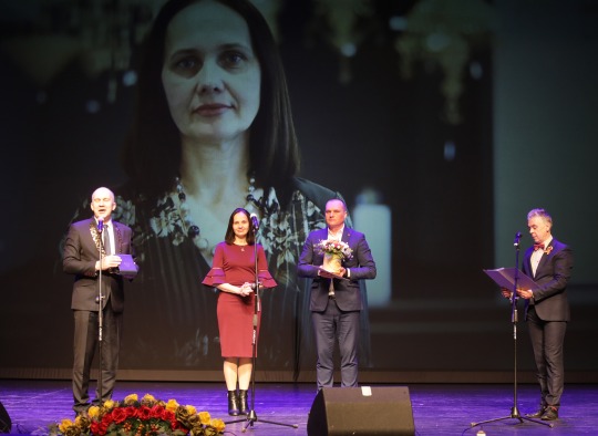 Apdovanota Ukmergės kultūros centro Deltuvos skyriaus renginių organizatorė Daiva Stimburienė 