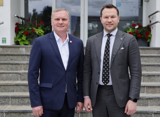 Ekonomikos ir inovacijų ministras Edvinas Grikšas lankėsi Ukmergėje