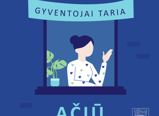 Gyventojai taria AČIŪ asociatyvus vizualas
