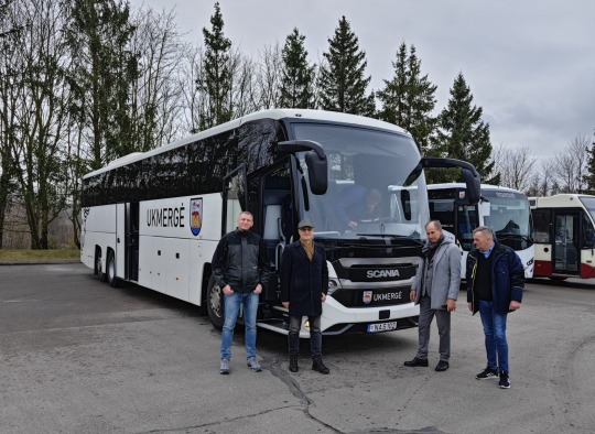 Naujas turistinis autobusas Ukmergėje