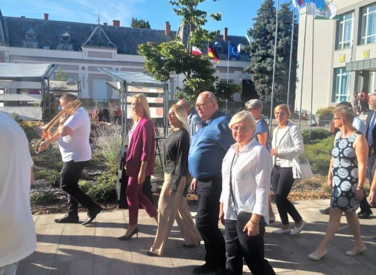 Ukmergiškiai šventinėse miesto eitynėse