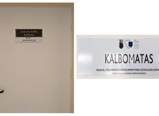 „Kalbomatas klasė