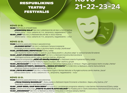 Respublikinis teatrų festivalis „Nenuoramos“