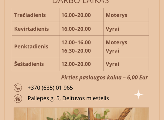 Deltuvos pirties grafikas