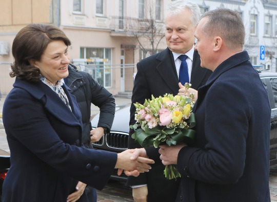 Lietuvos Respublikos Prezidentas Gitanas Nausėda atvyko šiandien į Ukmergę