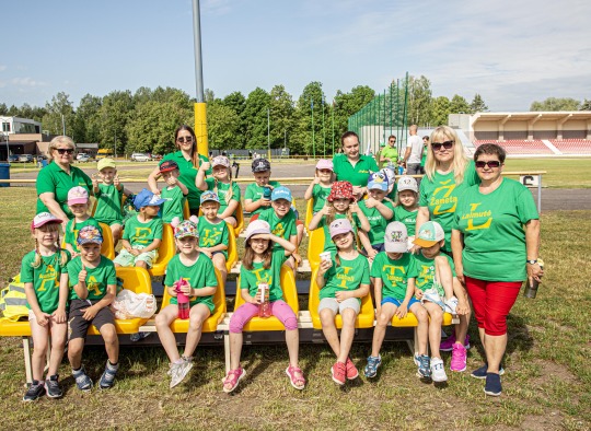 Darželinukų sporto šventės akimirkos