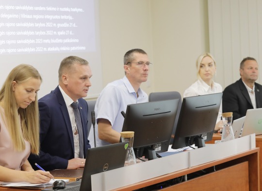 Posėdžio akimirka