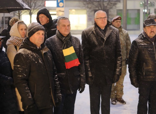 Minėjimo akimirka