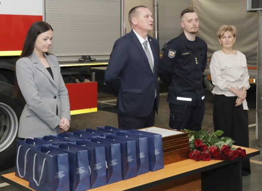 Ukmergėje paminėta Šv. Florijono diena – pagerbti ugniagesiai gelbėtojai