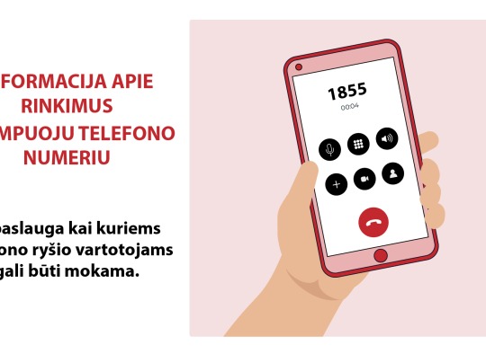 Informacija telefonu trumpupju nr