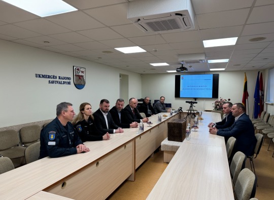 Ukmergės rajono savivaldybėje lankėsi Elektrėnų savivaldybės delegacija