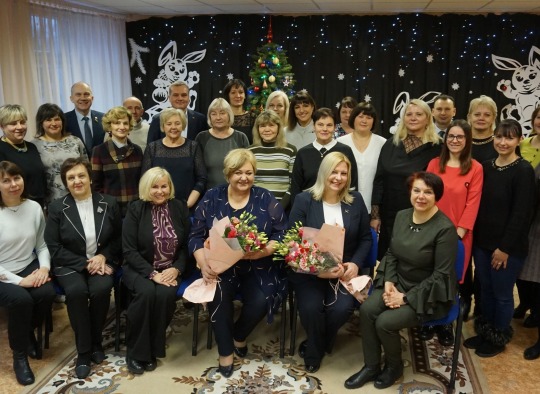 Visi sveikinimo ceremonijos dalyviai