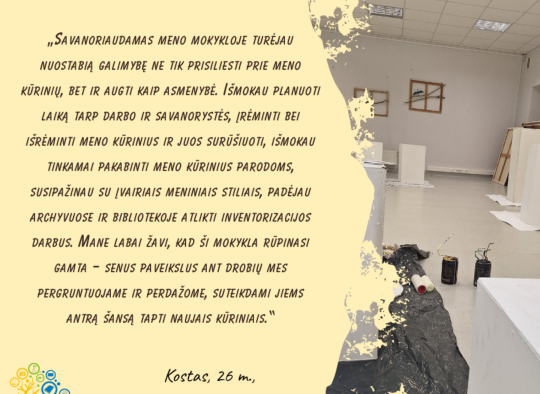 Vyksta registracija į Jaunimo savanoriškos tarnybos programos 2025 m. II-ojo pusmečio vietas!
