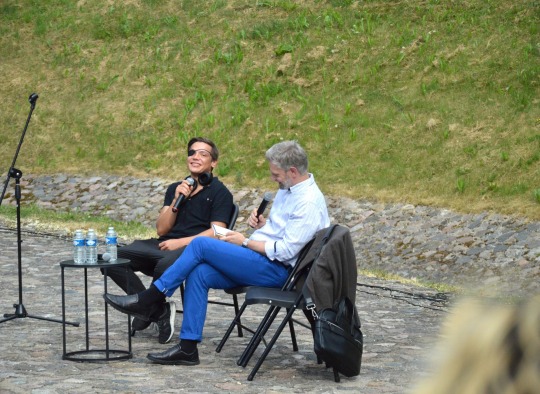 Marius Povilas Elijas Martynenko ir poetas Tomas Vyšniauskas
