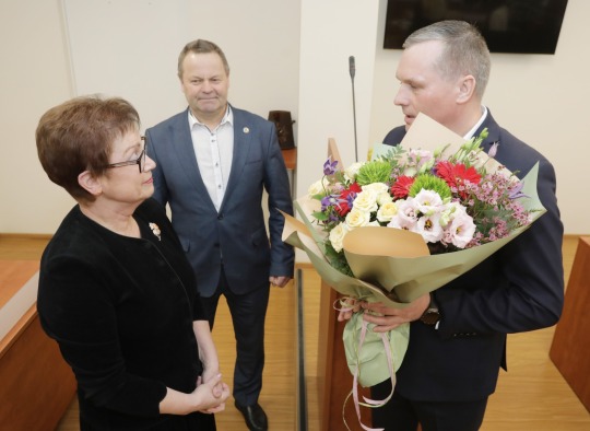 Atsisveikino su ilgamete savivaldybės darbuotoja