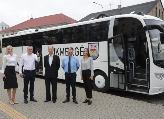 Autobuso apžiūros akimirka