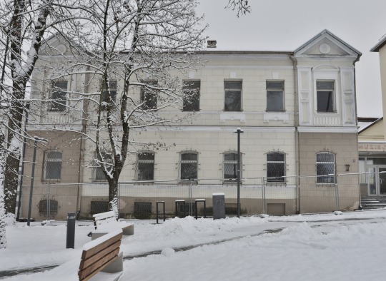 Atnaujinamas pastatas Kęstučio a. 5, Ukmergėje