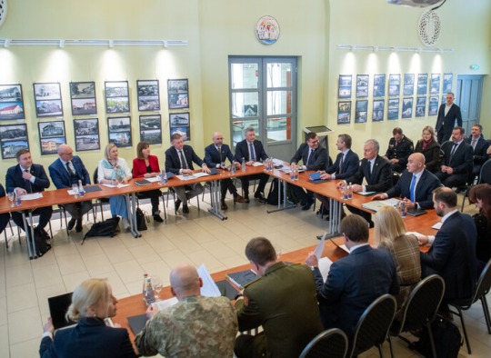 Ukmergėje įvykusio NVGKT posėdžio akimirkos