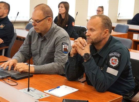 ESOC posėdžio akimirkos