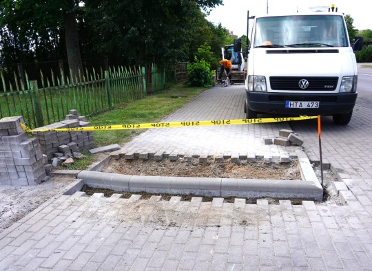 Vytauto gatvėje – patogesni šaligatviai visiems