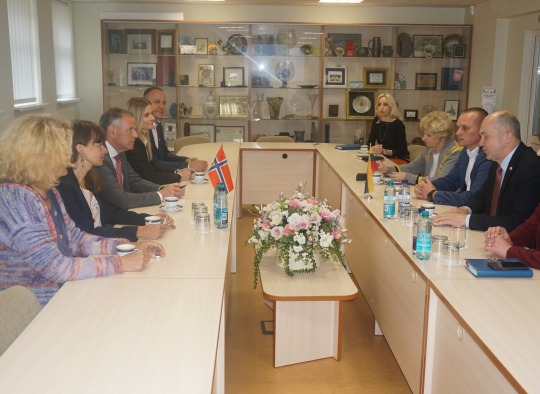 Guests in Ukmergė district municipality