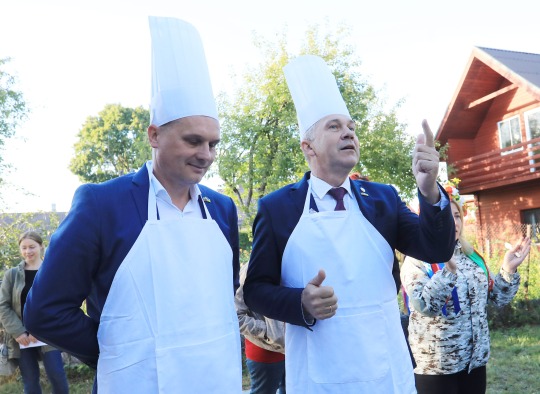 Iš kairės: Darius Varnas ir Rolandas Janickas