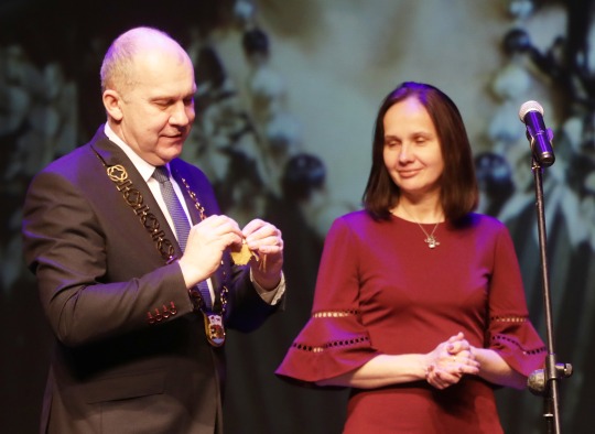 Apdovanota Ukmergės kultūros centro Deltuvos skyriaus renginių organizatorė Daiva Stimburienė 